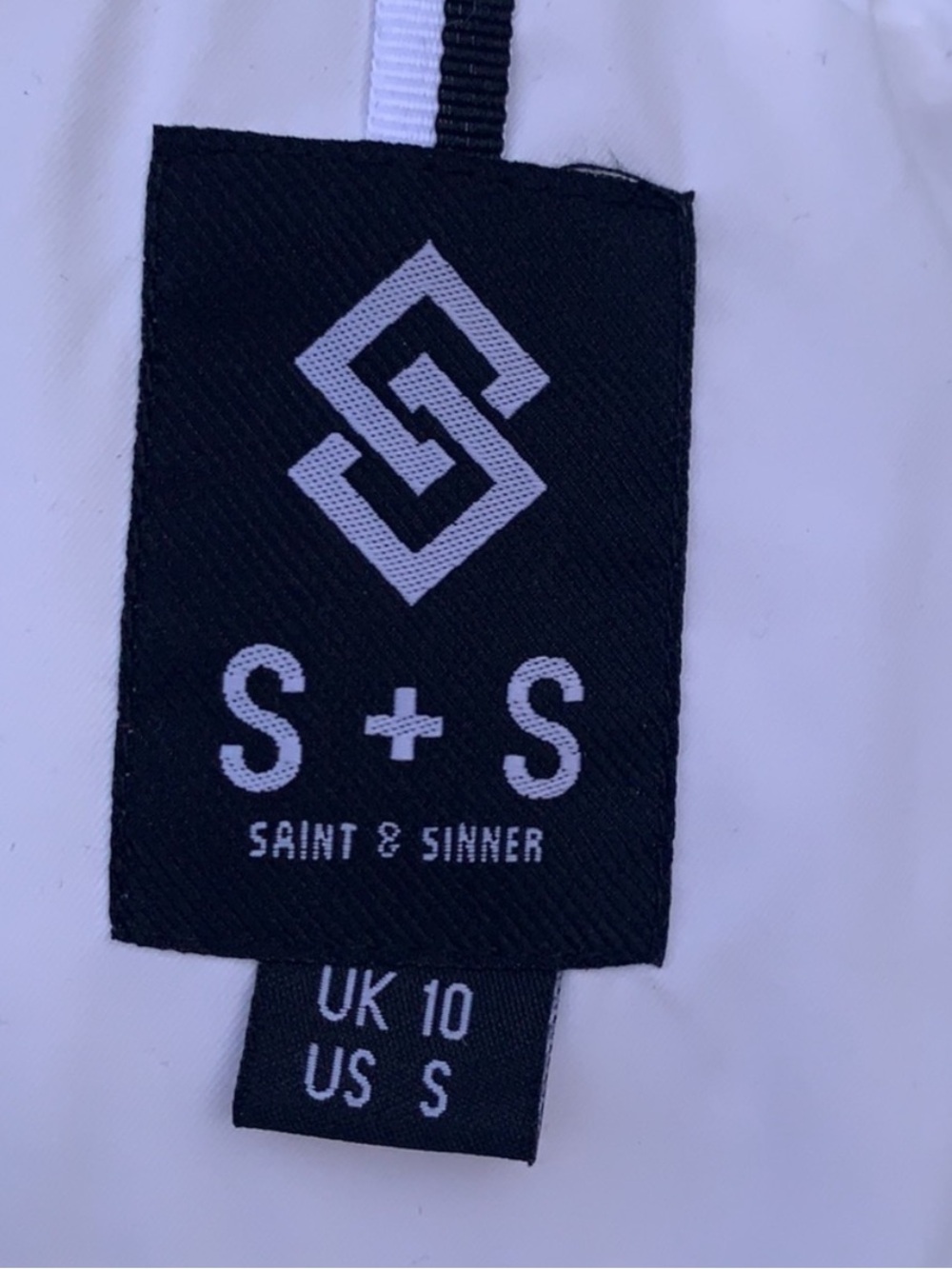 Saint & Sinner Women's Maxy White Quilted Puffer Jacket Size S - Picture 7 of 12